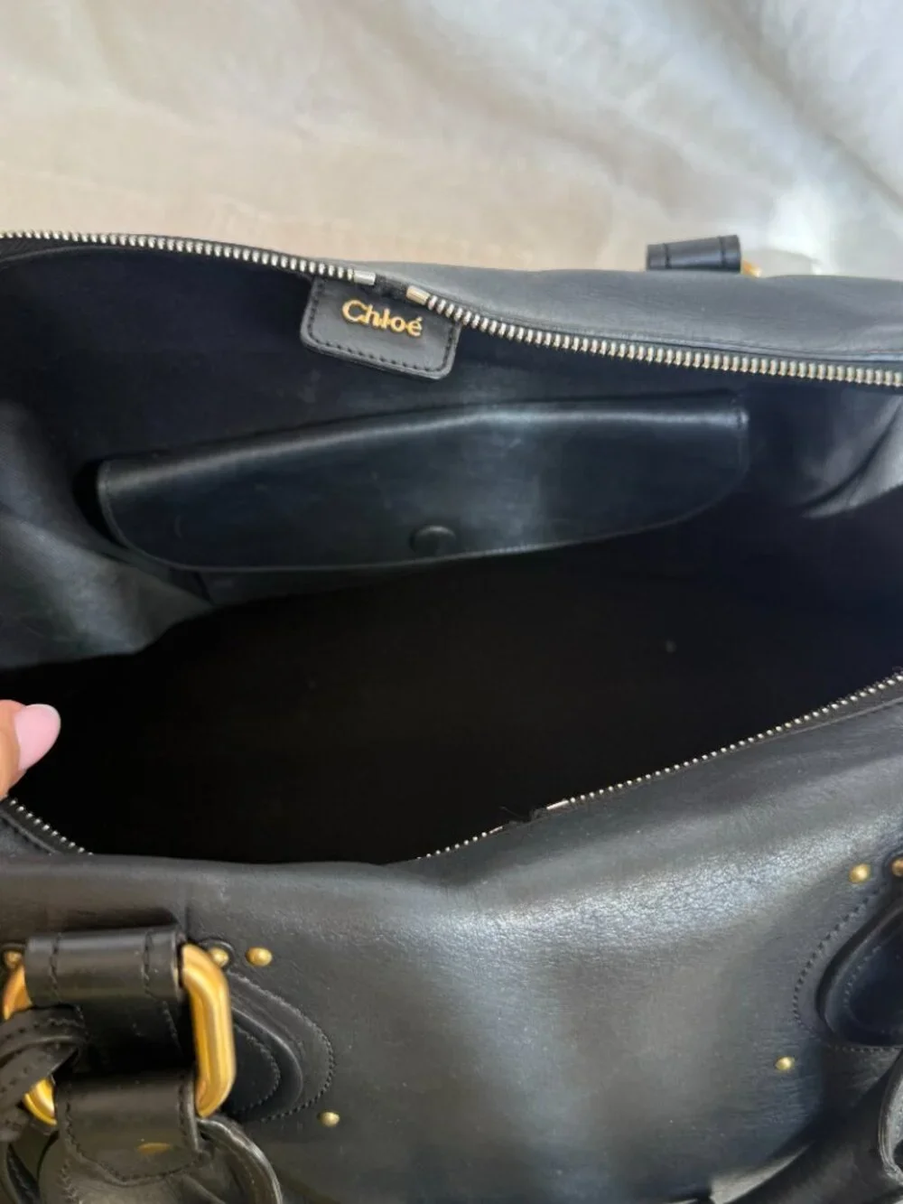 CHLOE Paddington leather satchel